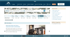Desktop Screenshot of library.mtroyal.ca